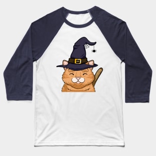 kitty cute halloween witches Baseball T-Shirt